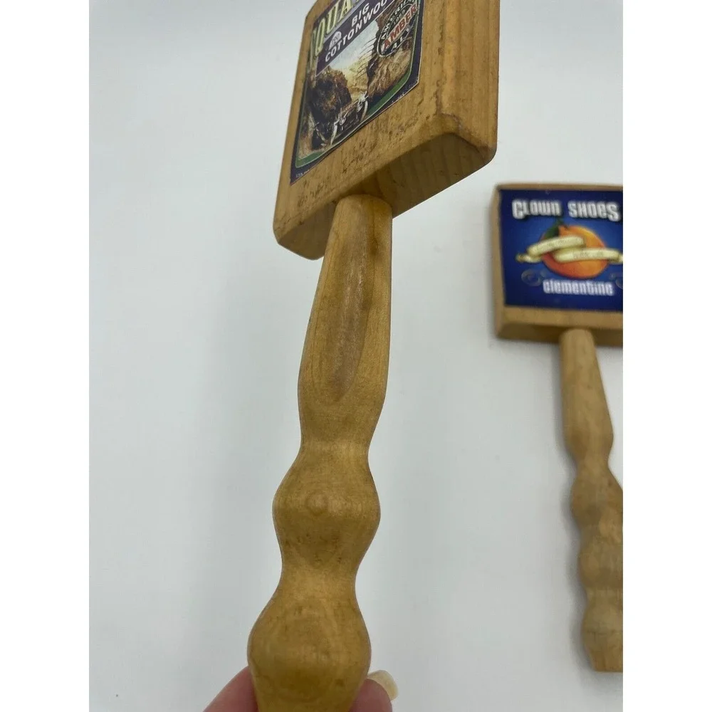 Squatters Clown Shoes Beer Tap‎ Handles Wood Bar Decor Craft Brewery